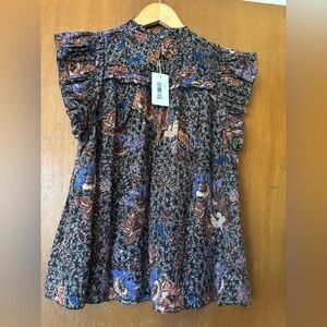 Ulla Johnson Louise top in jet